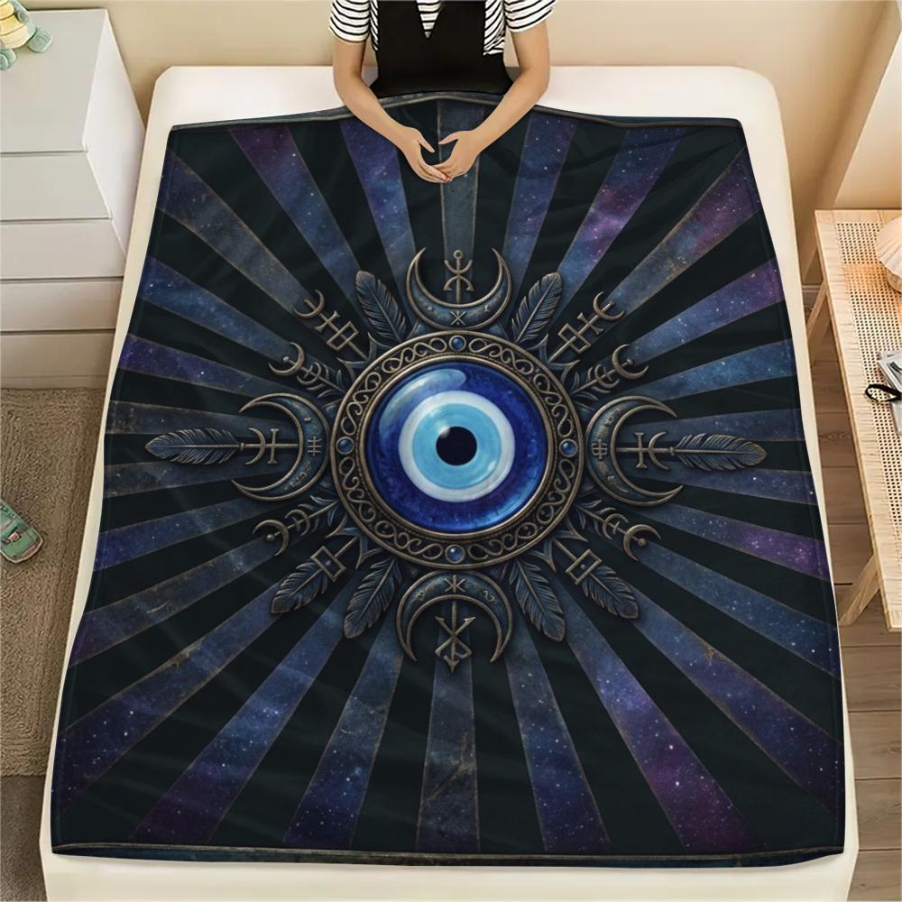 1Pc eyes Print Flannel Blanket, High quality Comfortable for All Seasons, Home Decor, Warmth and Comfort, Perfect for Christmas Gifts W7 80cm x 120cm
1Pc eyes Print Flannel Blanket, High quality Comfortable for All Seasons, Home Decor, Warmth and Comfort, Perfect for Christmas Gifts W7 80cm x 120cm