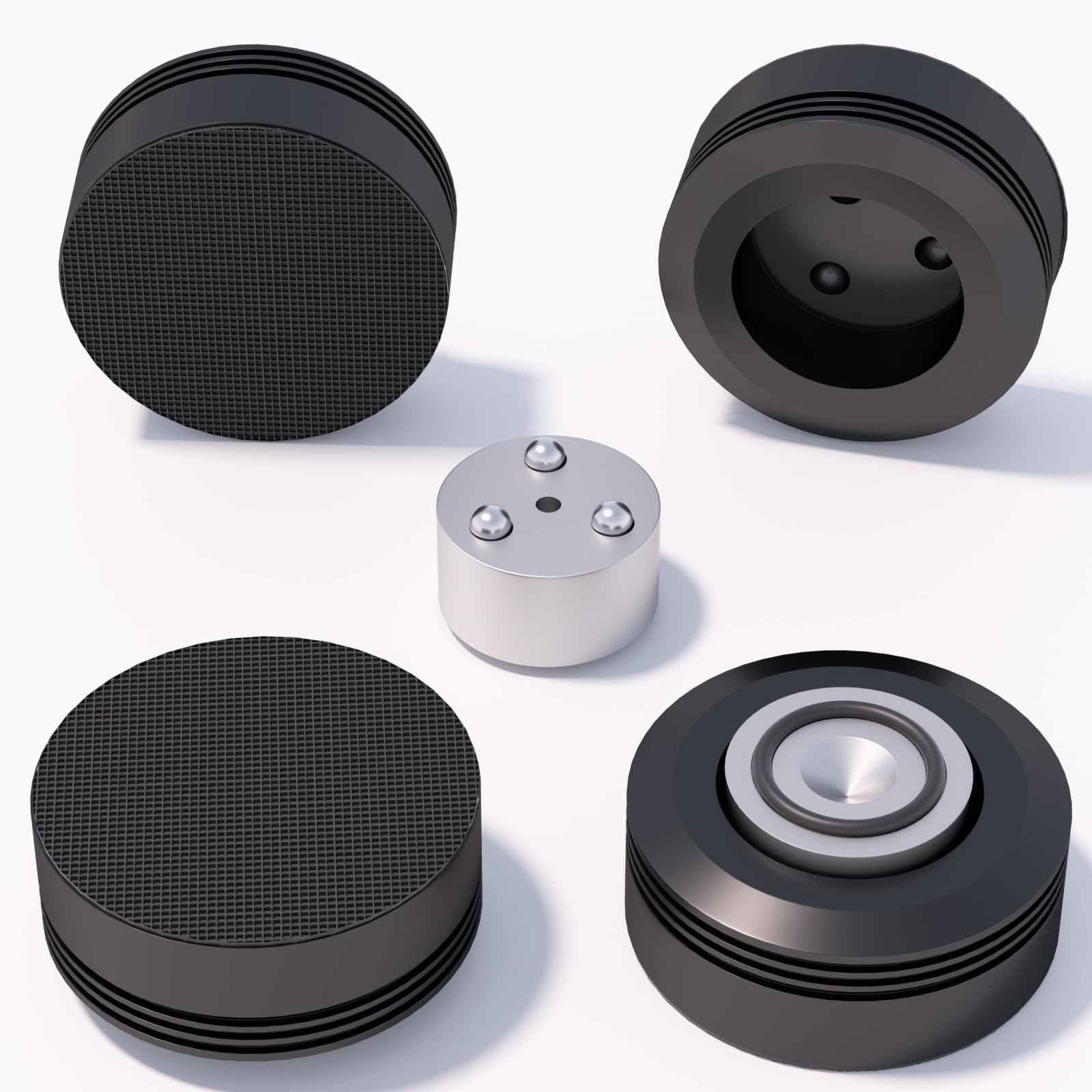 Preffair 4Pcs Audiophile Turntable Isolation Stand Aluminum Speaker Floor Protection Bass Speaker LP Vinyl Recorder Bottom Legs, Pads, Anti-Slip Feet, чорний
Preffair 4Pcs Audiophile Turntable Isolation Stand Aluminum Speaker Floor Protection Bass Speaker LP Vinyl Recorder Bottom Legs, Pads, Anti-Slip Feet, чорний