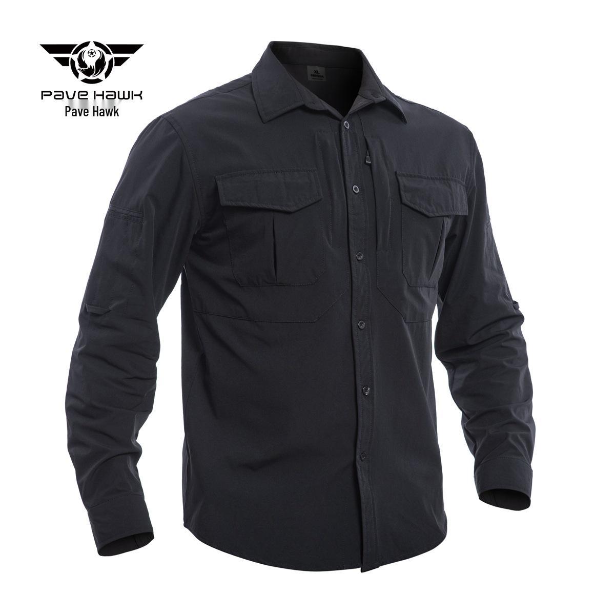War Hawk Tactical Quick-Dry Stretch Shirt for Outdoor & Military Enthusiasts (PLY-77) 3XL чёрный
War Hawk Tactical Quick-Dry Stretch Shirt for Outdoor & Military Enthusiasts (PLY-77) 3XL чёрный