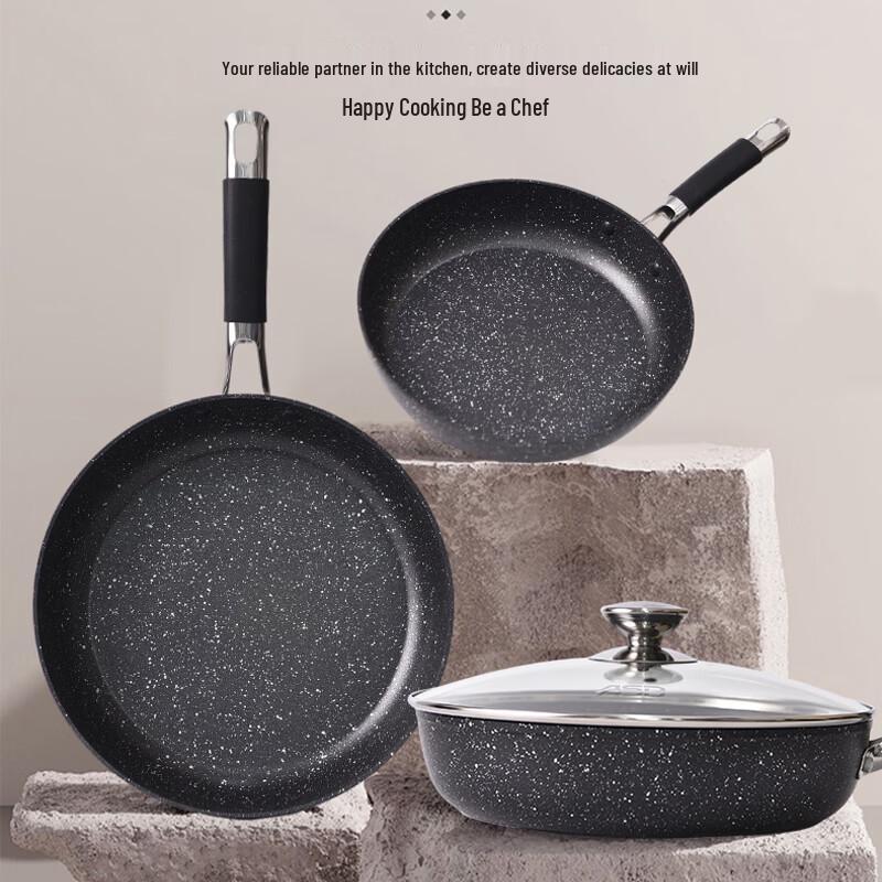 Aishida Crystal Stone Non-stick Frying Pan
Aishida Crystal Stone Non-stick Frying Pan