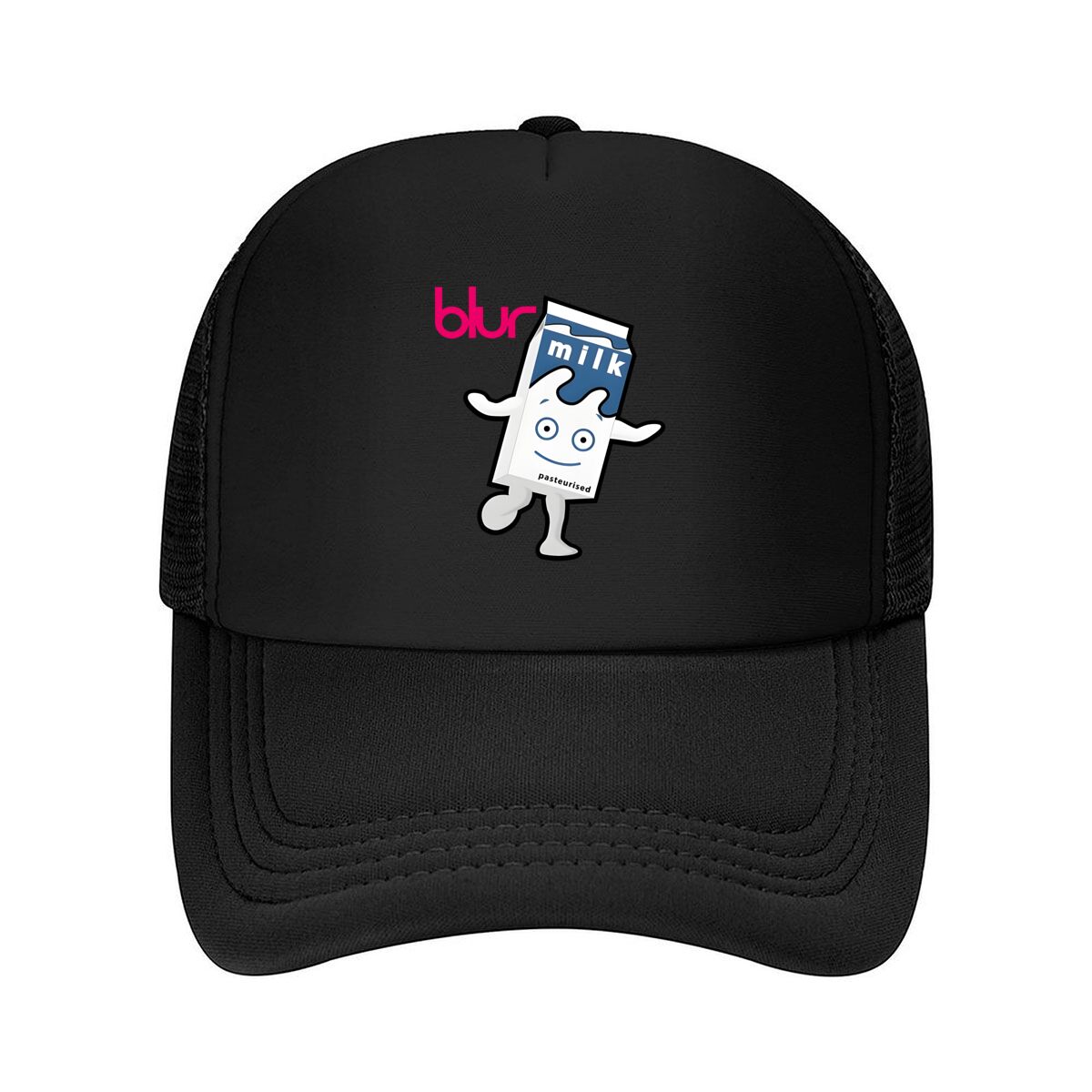 Blur Milk Music - Band - Inspired, Whimsical Cartoon Graphic Art Mesh Baseball Cap One Size
Blur Milk Music - Band - Inspired, Whimsical Cartoon Graphic Art Mesh Baseball Cap One Size