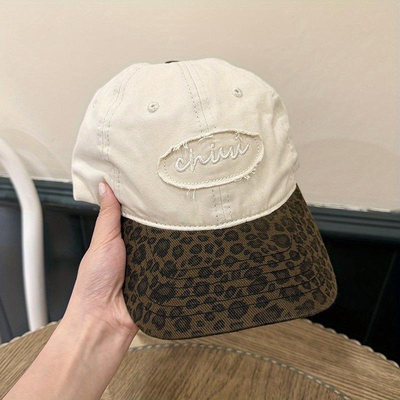 1Pc American retro leopard print baseball cap, Halloween Christmas gift One size fits all
1Pc American retro leopard print baseball cap, Halloween Christmas gift One size fits all