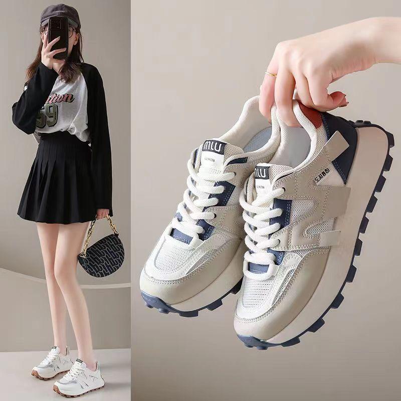 Женская обувь Platform Dad Shoes Женская весенняя новинка Sense Minority All-Match Mesh Surface Shoes Forrest Gump Sneaker Womens
Женская обувь Platform Dad Shoes Женская весенняя новинка Sense Minority All-Match Mesh Surface Shoes Forrest Gump Sneaker Womens