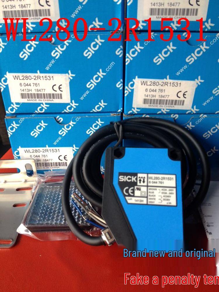 SICK Germany Photoelectric Switch Models: WL280-2R1531, WL280-S132, WL280-2H4331 WL280-2H4331
SICK Germany Photoelectric Switch Models: WL280-2R1531, WL280-S132, WL280-2H4331 WL280-2H4331