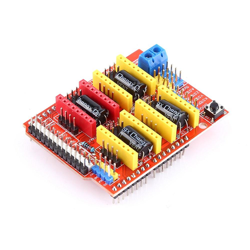 CNC Shield Expansion Board 4Pcs A4988 Stepper Motor Driver For Engraver 3D Printer
CNC Shield Expansion Board 4Pcs A4988 Stepper Motor Driver For Engraver 3D Printer