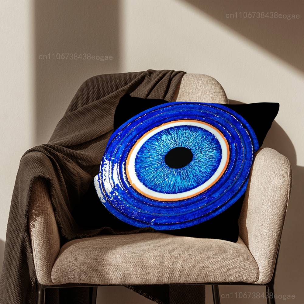 Lucky Art Blue Evil Eye Throw Pillow Case Living Room Sofa Cushion Cover For Home Bedroom Decoration And Protector 30cmx30cm
Lucky Art Blue Evil Eye Throw Pillow Case Living Room Sofa Cushion Cover For Home Bedroom Decoration And Protector 30cmx30cm