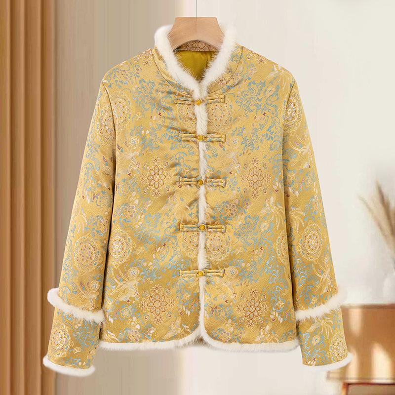 2025 High-End Versatile Jacquard Cotton-Padded Jacket for Young Moms - New Chinese Retro Style 2XL (Recommended for 52.5-60kg)
2025 High-End Versatile Jacquard Cotton-Padded Jacket for Young Moms - New Chinese Retro Style 2XL (Recommended for 52.5-60kg)