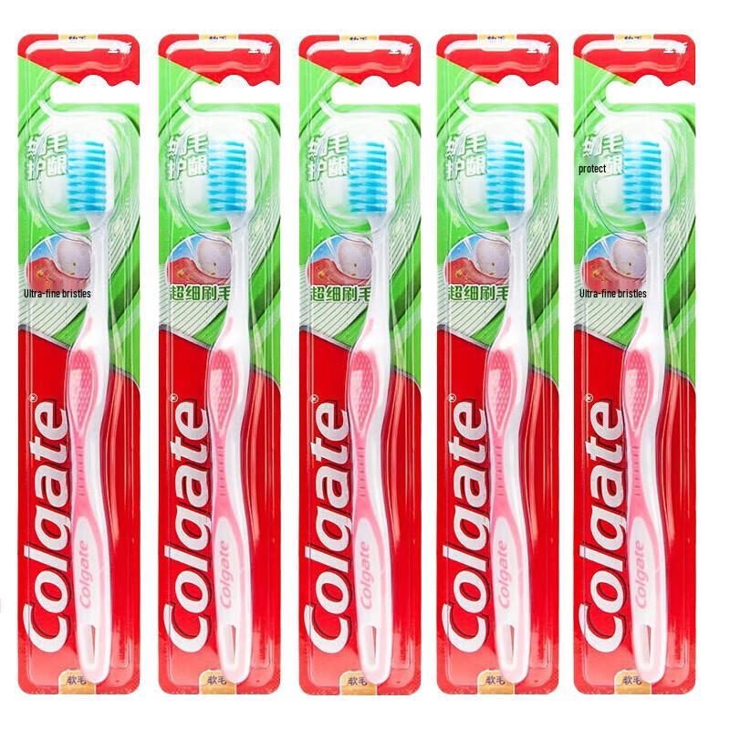 Colgate Gum Care Soft Bristle Toothbrush, 5-Pack
Colgate Gum Care Soft Bristle Toothbrush, 5-Pack