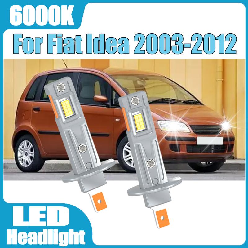 2PCS 6000K Super White 3570 CSP Chips 30000LM High Power LED Headlights Plug and Play Car Bulbs 12V 24V For Fiat Idea 2003-2012 H1
2PCS 6000K Super White 3570 CSP Chips 30000LM High Power LED Headlights Plug and Play Car Bulbs 12V 24V For Fiat Idea 2003-2012 H1