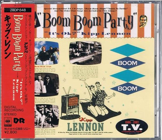 CD KIPP LENNON - Boom Boom Party 28DP648 Rackyo Records 1987 Japan Dance & Electronica Used
CD KIPP LENNON - Boom Boom Party 28DP648 Rackyo Records 1987 Japan Dance & Electronica Used