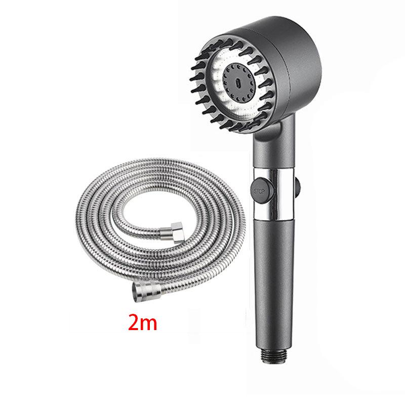 Душова лійка з 4 режимами, душова лійка високого тиску, водний масаж, водяна лійка з одним натисканням кнопки, з фільтруючим елементом, аксесуари для ванної кімнати with 2m water pipe
Душова лійка з 4 режимами, душова лійка високого тиску, водний масаж, водяна лійка з одним натисканням кнопки, з фільтруючим елементом, аксесуари для ванної кімнати with 2m water pipe