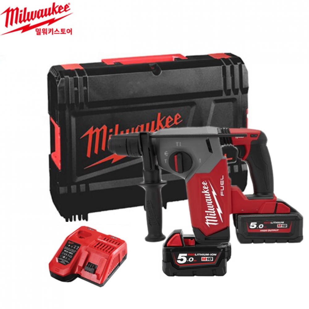 Перфораторная дрель Milwaukee 18V FUEL SDS Plus II 26 мм, полный набор M18 FHX 502X
Перфораторная дрель Milwaukee 18V FUEL SDS Plus II 26 мм, полный набор M18 FHX 502X