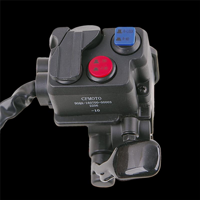 A51K-9GQA-160700 Для квадроцикла Cfmoto 400 450 500S Блокування диференціала Керування дросельною заслінкою Перемикач на кермі 9GQA-160700-00003 чорний
A51K-9GQA-160700 Для квадроцикла Cfmoto 400 450 500S Блокування диференціала Керування дросельною заслінкою Перемикач на кермі 9GQA-160700-00003 чорний