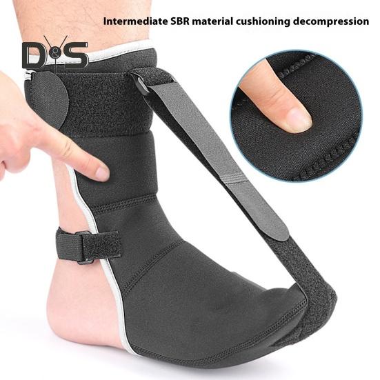 Adjustable Night Splint for Plantar Fasciitis & Foot Drop Breathable SBR Ankle Brace with Arch Support Non-Slip Straps Unisex Orthotic for Pain M чорний
Adjustable Night Splint for Plantar Fasciitis & Foot Drop Breathable SBR Ankle Brace with Arch Support Non-Slip Straps Unisex Orthotic for Pain M чорний