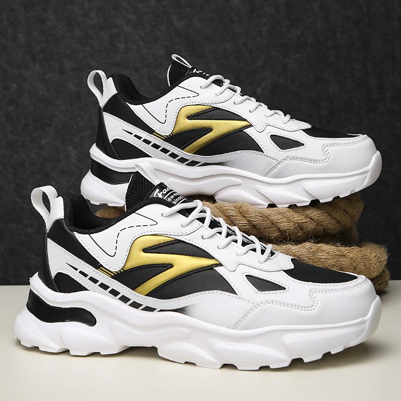 Men s shoes spring and autumn dad shoes large size youth sports and leisure running versatile little white dad trendy shoes 38
Men s shoes spring and autumn dad shoes large size youth sports and leisure running versatile little white dad trendy shoes 38