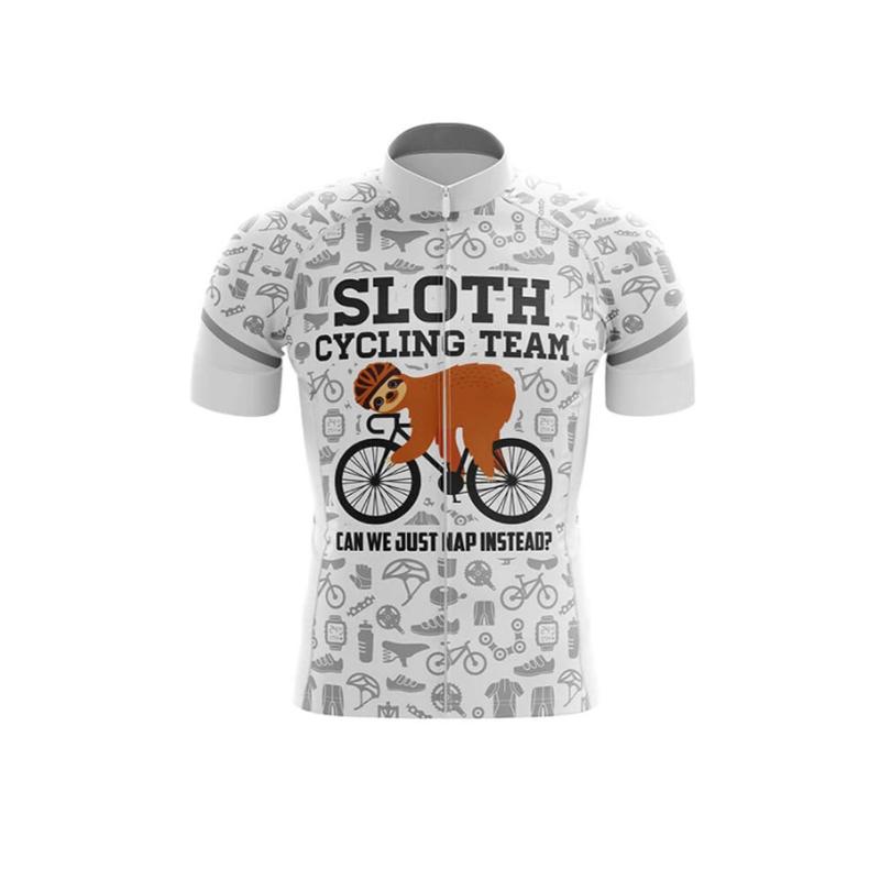Летние мужские велосипедные майки SLOTH CYCLING TEAM, рубашки для горного велосипеда, дорожная одежда для скоростного спуска, униформа для горного велосипеда, быстросохнущая Ropa Ciclismo XS
Летние мужские велосипедные майки SLOTH CYCLING TEAM, рубашки для горного велосипеда, дорожная одежда для скоростного спуска, униформа для горного велосипеда, быстросохнущая Ropa Ciclismo XS