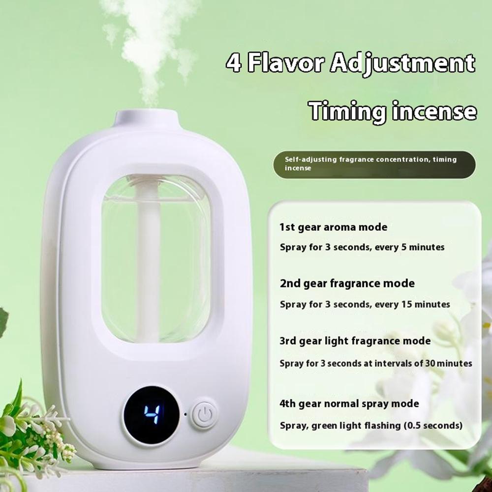 Smart Home Fragrance Diffuser Automatic Spray Air Freshener Odor Eliminator for Bathroom Type A
Smart Home Fragrance Diffuser Automatic Spray Air Freshener Odor Eliminator for Bathroom Type A