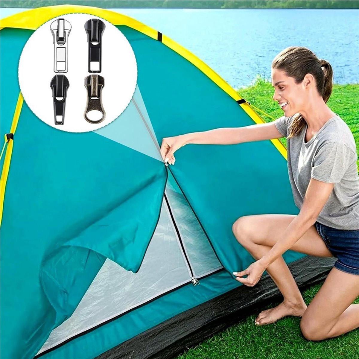 BHBL Zipper Repair Kit, 5 Zipper Replacement Slider Kit, Zippers Pull Zip Head Bottom Stop and Top Stop Fix Zipper on China Mainland
BHBL Zipper Repair Kit, 5 Zipper Replacement Slider Kit, Zippers Pull Zip Head Bottom Stop and Top Stop Fix Zipper on China Mainland