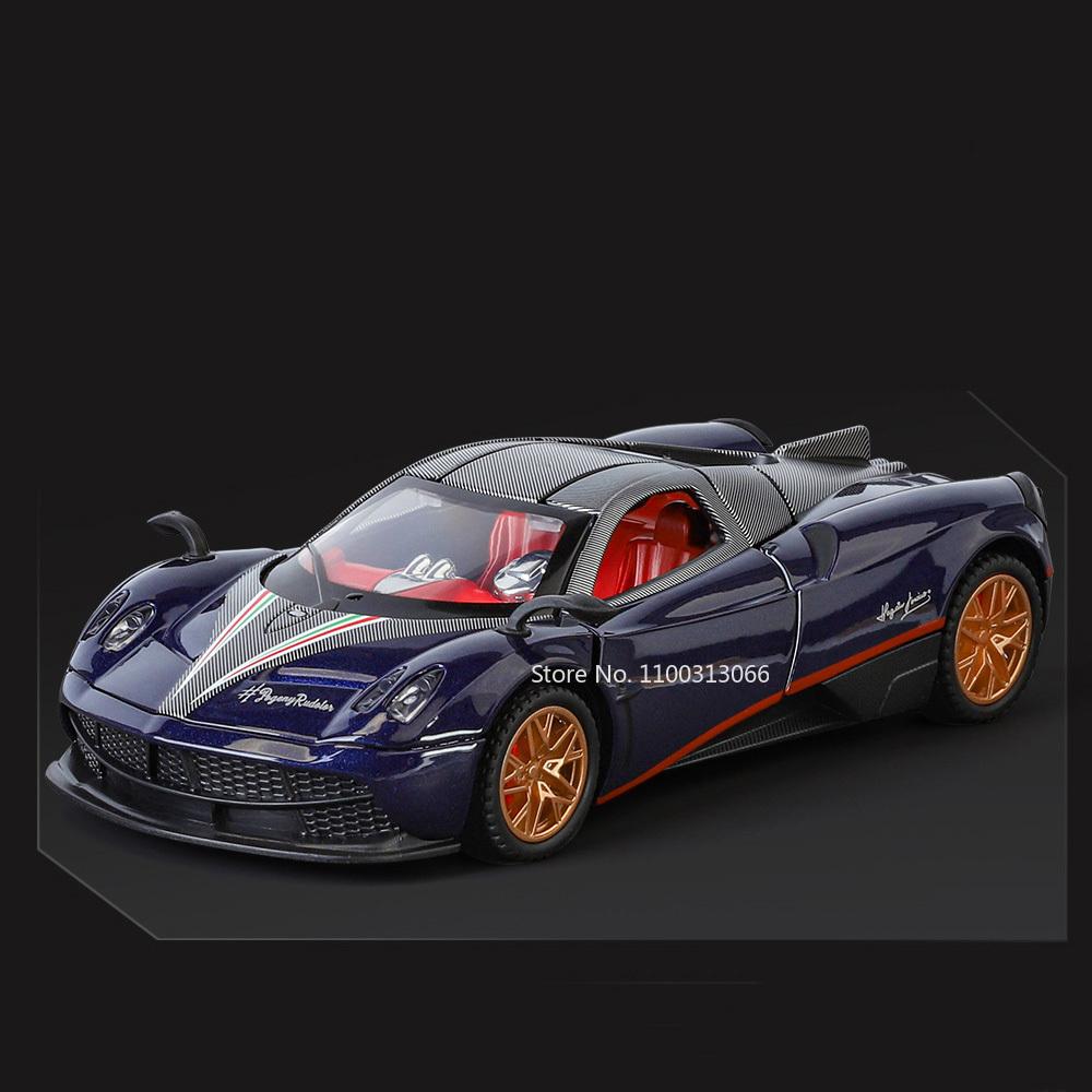 1:32 Pagani Zonda HP Huayra Roadster BC Cars Toys Models Wheel Pull Back Light Sound Miniature Sports Car for Child Adult Gifts
1:32 Pagani Zonda HP Huayra Roadster BC Cars Toys Models Wheel Pull Back Light Sound Miniature Sports Car for Child Adult Gifts