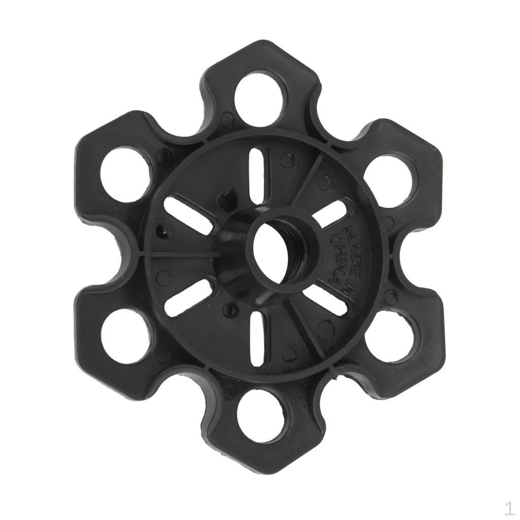 Black Rubber Snowflake Basket Replacement for Hiking Stick 8.5cm
Black Rubber Snowflake Basket Replacement for Hiking Stick 8.5cm