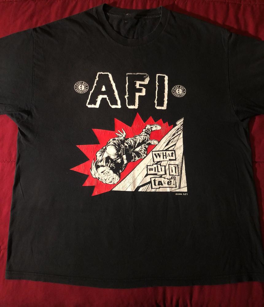 AFI - Vintage 90s - Fishbowl - Very Proud of Ya 1996 LI2019 Unisex T-Shirt XXXXL
AFI - Vintage 90s - Fishbowl - Very Proud of Ya 1996 LI2019 Unisex T-Shirt XXXXL