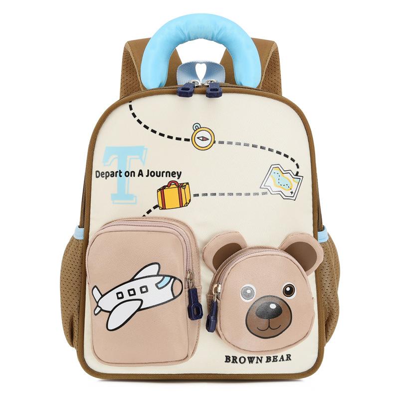 Kindergarten Schoolbag 2-6 Years Old Baby Cartoon Children s Bag Student Lightweight Backpack коричневий
Kindergarten Schoolbag 2-6 Years Old Baby Cartoon Children s Bag Student Lightweight Backpack коричневий