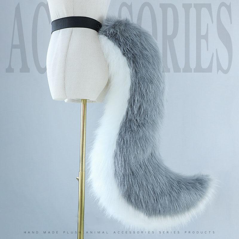 90Cm Furry Animal Dog Fox Wolf Tail Cute Plush Dress Up Party Comic-Con Costume Cosplay Props Adjustable Belt Faux Fur Tail
90Cm Furry Animal Dog Fox Wolf Tail Cute Plush Dress Up Party Comic-Con Costume Cosplay Props Adjustable Belt Faux Fur Tail