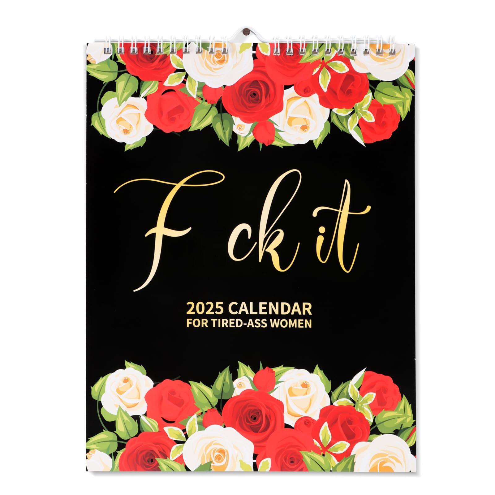 2025 Monthly Wall Calendar for Women Floral Design, Humor & Motivation, Perfect Gift for Home or Office
2025 Monthly Wall Calendar for Women Floral Design, Humor & Motivation, Perfect Gift for Home or Office