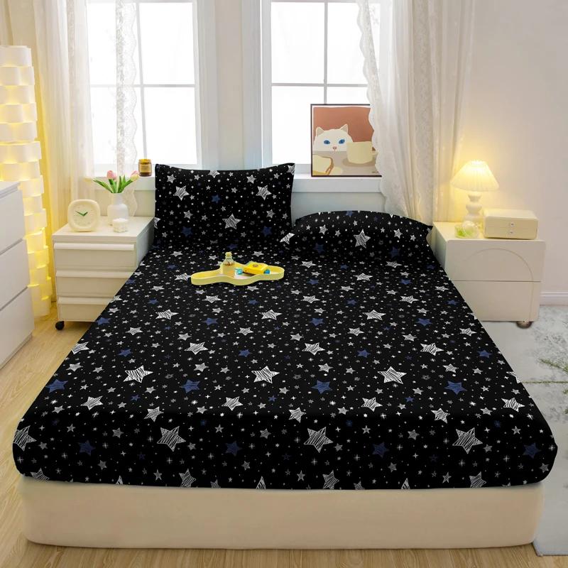 Simple Modern Plant Flower Printed Fitted Sheet Matte Bed Cover Bedding Set for Bedroom 71x132cm
Simple Modern Plant Flower Printed Fitted Sheet Matte Bed Cover Bedding Set for Bedroom 71x132cm