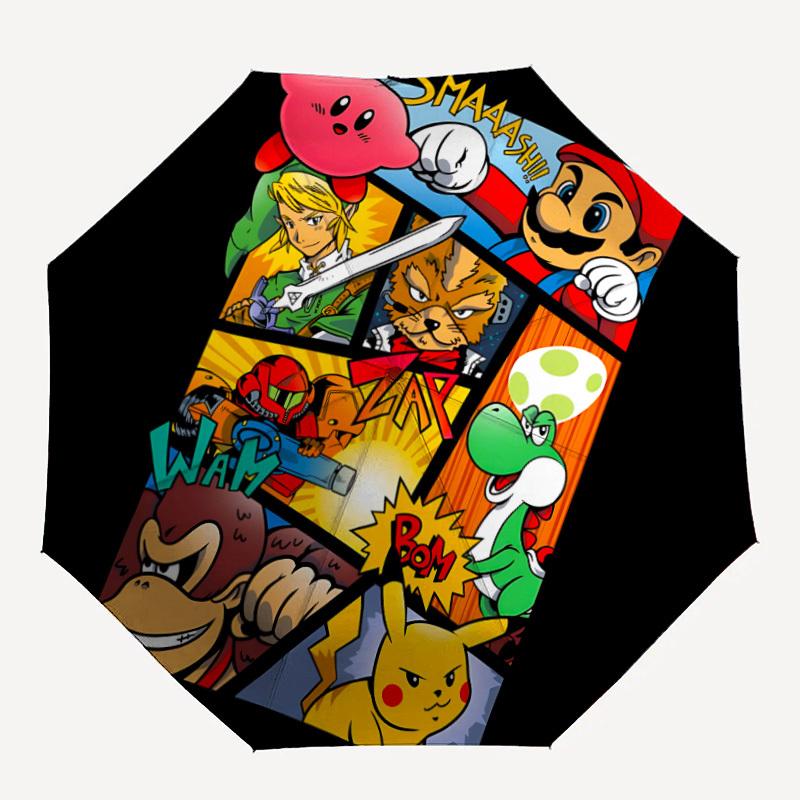 1pc Super Smash Bros. Characters Automatic Open/Close Umbrella Folding Umbrella, Portable Compact Travel Umbrella, Gift for Men & Women y13
1pc Super Smash Bros. Characters Automatic Open/Close Umbrella Folding Umbrella, Portable Compact Travel Umbrella, Gift for Men & Women y13