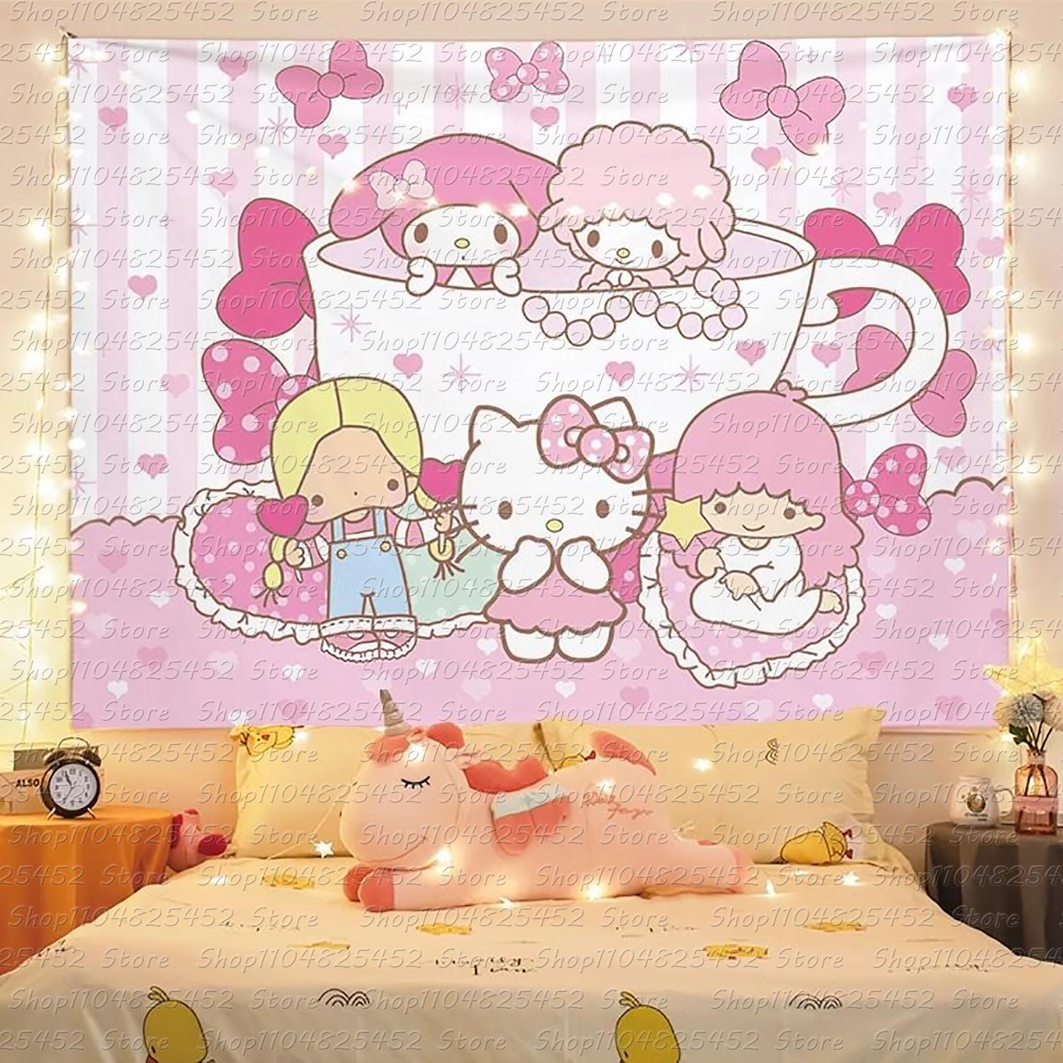 Sanrio Mikko Cute Cartoon Background Cloth Ins Style Room Decoration Tapestry Dormitory Rental Room Decoration Hanging Cloth 74x94cm(29x37in)
Sanrio Mikko Cute Cartoon Background Cloth Ins Style Room Decoration Tapestry Dormitory Rental Room Decoration Hanging Cloth 74x94cm(29x37in)