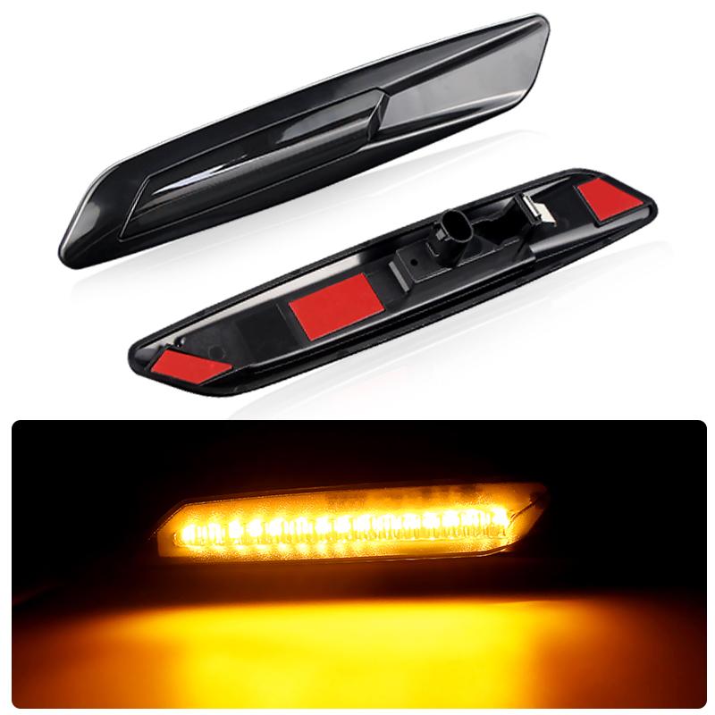 LED Dynamic Side Marker Lights Sequential Turn Signal Lamps For BMW 5-Series F10 F11 528i 528iX 535i 535iX 550i 550iX Hybrid 5
LED Dynamic Side Marker Lights Sequential Turn Signal Lamps For BMW 5-Series F10 F11 528i 528iX 535i 535iX 550i 550iX Hybrid 5