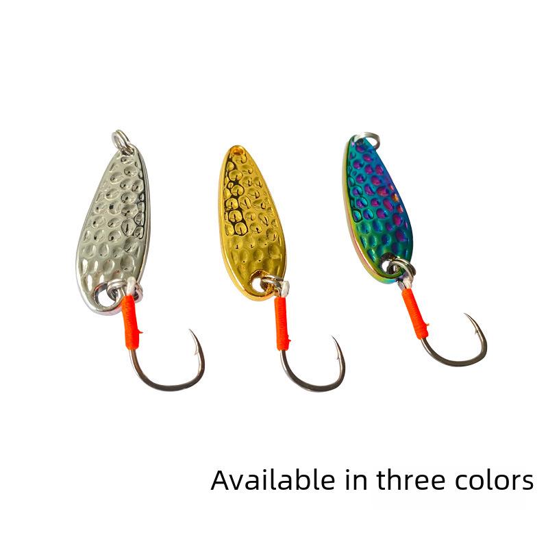 Meteorite Peanut Shell Sequins Tinplate Lure for Freshwater Fishing 2.5g (Peanut Shell)
Meteorite Peanut Shell Sequins Tinplate Lure for Freshwater Fishing 2.5g (Peanut Shell)
