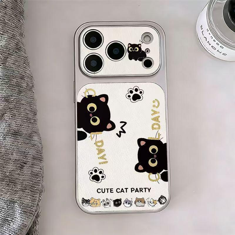 Black Cat iPhone Case for iPhone 17/16/15 Pro/14/13/12/11 - Soft Large Window Design iPhone 16 Plus
Black Cat iPhone Case for iPhone 17/16/15 Pro/14/13/12/11 - Soft Large Window Design iPhone 16 Plus