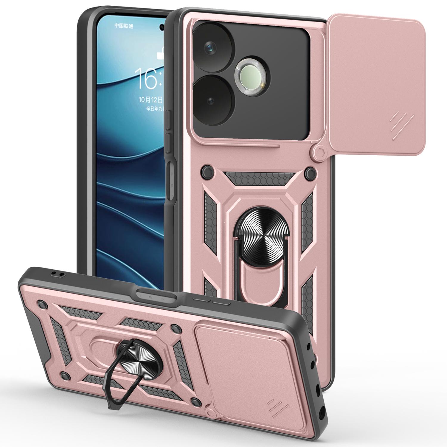 PC+TPU Case For Oppo A5 Pro 4G (Global)/5G (Global)/A5 Energy 5G (China) Kickstand Phone Cover with Slide Camera Lid Rose Gold
PC+TPU Case For Oppo A5 Pro 4G (Global)/5G (Global)/A5 Energy 5G (China) Kickstand Phone Cover with Slide Camera Lid Rose Gold