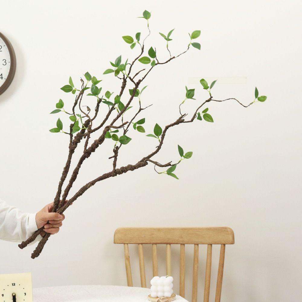 DIY Artificial Green Plants Plastic Fake Plant Artificial Trees Dead Branches Balcony Decoration 80cm
DIY Artificial Green Plants Plastic Fake Plant Artificial Trees Dead Branches Balcony Decoration 80cm