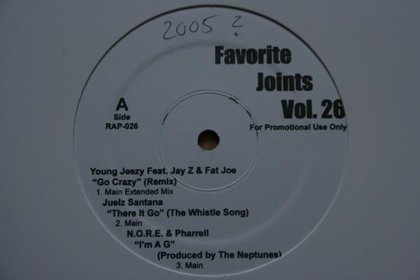 12inch Record VARIOUS - Favorite Joints Vol. 26 RAP026 Favorite Joints US Rap & Hip-Hop/R&B Used
12inch Record VARIOUS - Favorite Joints Vol. 26 RAP026 Favorite Joints US Rap & Hip-Hop/R&B Used