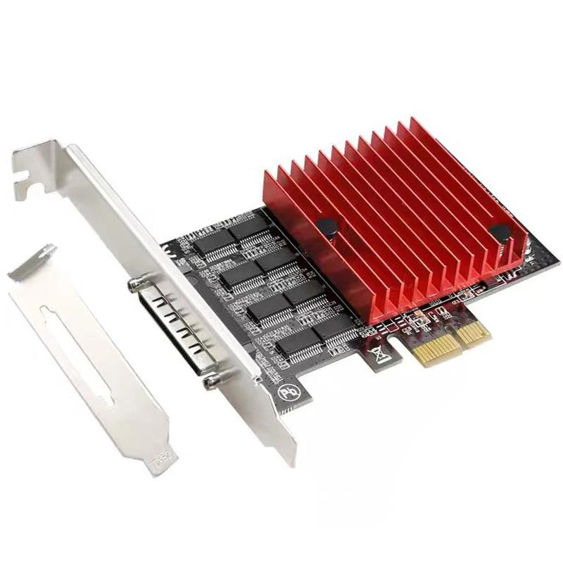 TXB107 Pcie to 8 Serial Port RS232 Expansion Card Desktop PC PCI-E Serial Port Adapter Card As Shown A
TXB107 Pcie to 8 Serial Port RS232 Expansion Card Desktop PC PCI-E Serial Port Adapter Card As Shown A