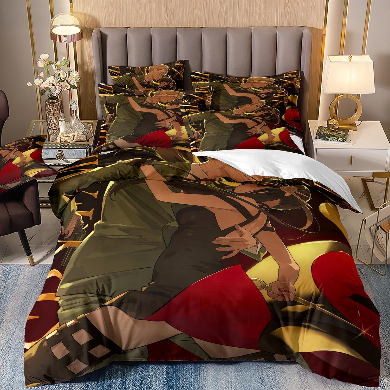 NEW Spy X Family Print Anime Printed Bed Set Duvet Cover Pillowcase Bedding Set Bed Linen Sheet Quilt Cover Full Queen King Size 135x200cm
NEW Spy X Family Print Anime Printed Bed Set Duvet Cover Pillowcase Bedding Set Bed Linen Sheet Quilt Cover Full Queen King Size 135x200cm