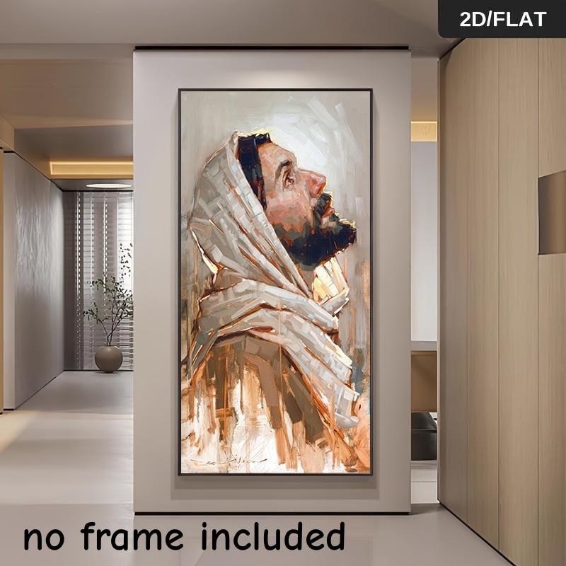 1 piece of this religious figure oil painting depicts a contemplative man wearing a headscarf with delicate brushstrokes. Warm t (as the picture,50x100cm No Frame)
1 piece of this religious figure oil painting depicts a contemplative man wearing a headscarf with delicate brushstrokes. Warm t (as the picture,50x100cm No Frame)