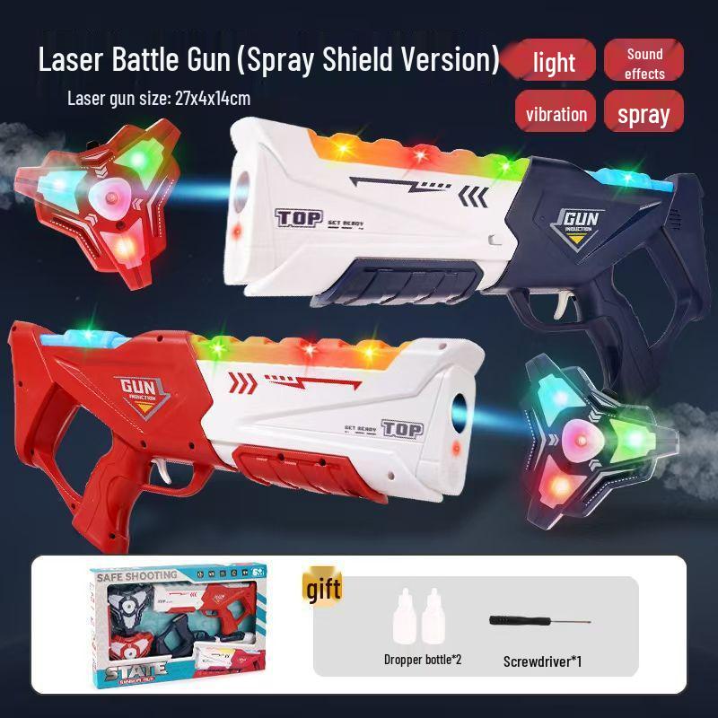 Infrared Induction Laser Battle Gun Toy for Parent-Child Interaction Battery Not Included
Infrared Induction Laser Battle Gun Toy for Parent-Child Interaction Battery Not Included