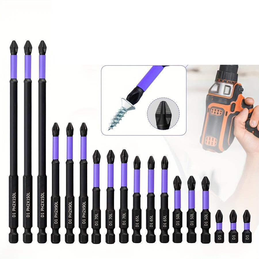 18pcs Screwdriver Bit Set Magnetic Batch Head Anti-Slip Bit 25-150mm Length Screwdriver Bit Screw Driver Bit Hand Tools China Mainland
18pcs Screwdriver Bit Set Magnetic Batch Head Anti-Slip Bit 25-150mm Length Screwdriver Bit Screw Driver Bit Hand Tools China Mainland