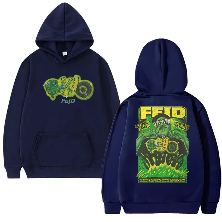 Hot Singer FERXXO Feid Double Sided printed Hoodie 2025 Men women harajuku vintage Sweatshirt Unisex Fleece Long sleeve pullover 3XL
Hot Singer FERXXO Feid Double Sided printed Hoodie 2025 Men women harajuku vintage Sweatshirt Unisex Fleece Long sleeve pullover 3XL