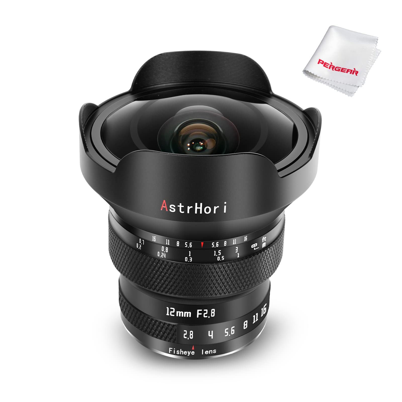 AstrHori 12mm Fisheye Lens Full Frame Ultra Wide Angle 8 Groups 11 Elements Beautiful Bokeh Suitable for View F2.8 185°
AstrHori 12mm Fisheye Lens Full Frame Ultra Wide Angle 8 Groups 11 Elements Beautiful Bokeh Suitable for View F2.8 185°