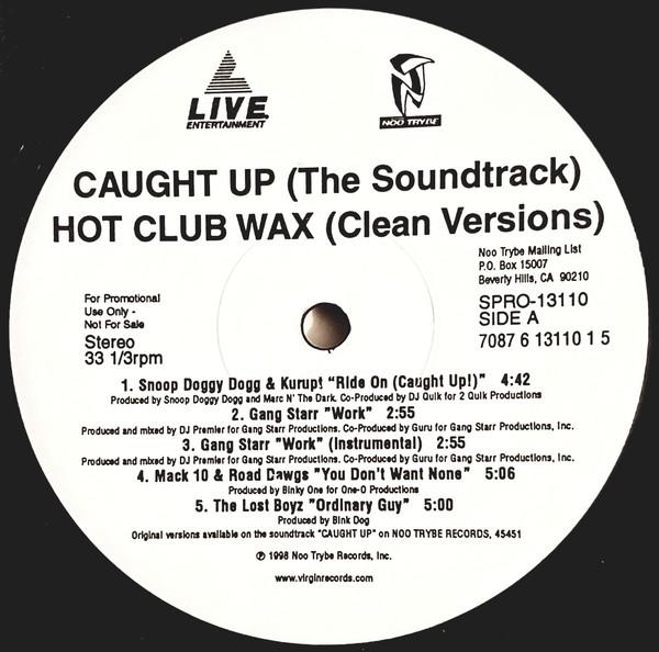 12inch Record VARIOUS - Caught Up (The Soundtrack) Hot Club SPRO13110 Noo Trybe Recor 1998 US Rap & Hip-Hop/R&B Used
12inch Record VARIOUS - Caught Up (The Soundtrack) Hot Club SPRO13110 Noo Trybe Recor 1998 US Rap & Hip-Hop/R&B Used
