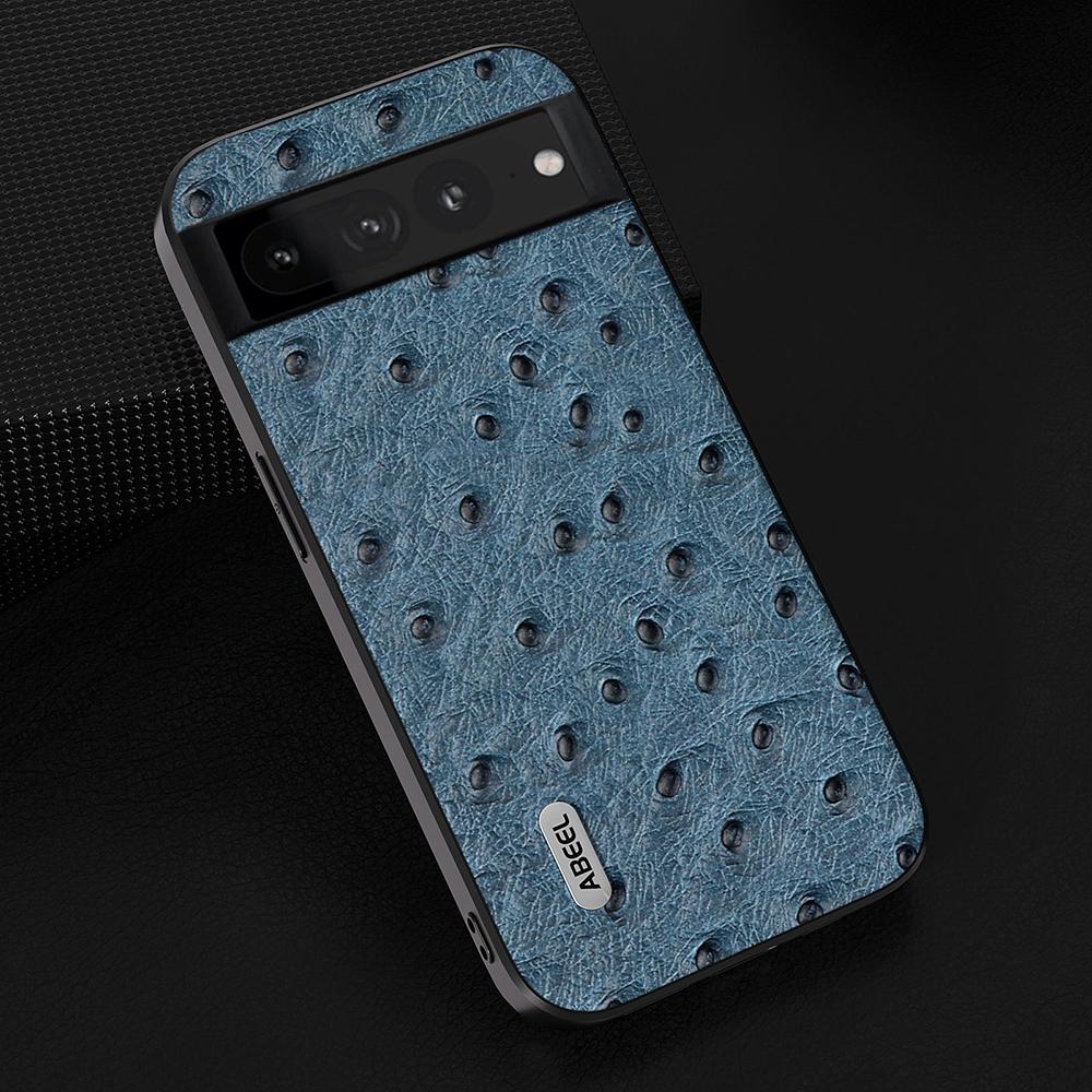 ABEEL Phone Case for Google Pixel 8 Pro Shockproof Case Ostrich Texture Genuine Cow Leather+PC+TPU Cover Blue
ABEEL Phone Case for Google Pixel 8 Pro Shockproof Case Ostrich Texture Genuine Cow Leather+PC+TPU Cover Blue