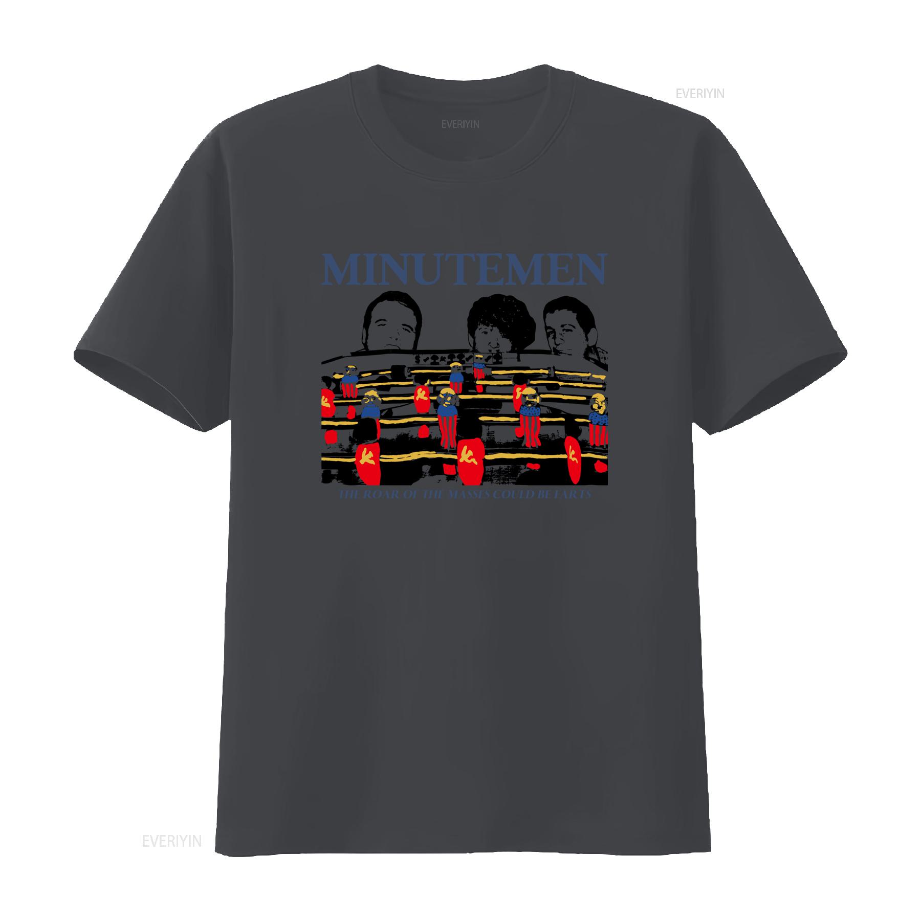 The Minutemen Band Roar Of Masses Print T Shirt Available In Full Sizes From S To 5XL vintage Washed graphic Breathable Casual 4XL
The Minutemen Band Roar Of Masses Print T Shirt Available In Full Sizes From S To 5XL vintage Washed graphic Breathable Casual 4XL