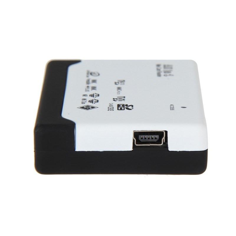 Картридер USB 2.0 TF Картридер Быстрая передача данных Универсальный кардридер Поддержка TF CF SD Mini SD MS XD белый
Картридер USB 2.0 TF Картридер Быстрая передача данных Универсальный кардридер Поддержка TF CF SD Mini SD MS XD белый