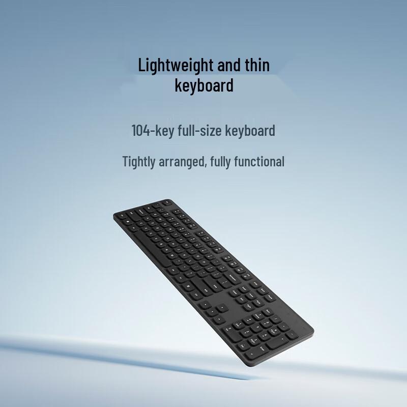 Xiaomi Mi 3 2.4G Wireless Keyboard and Mouse Combo
Xiaomi Mi 3 2.4G Wireless Keyboard and Mouse Combo