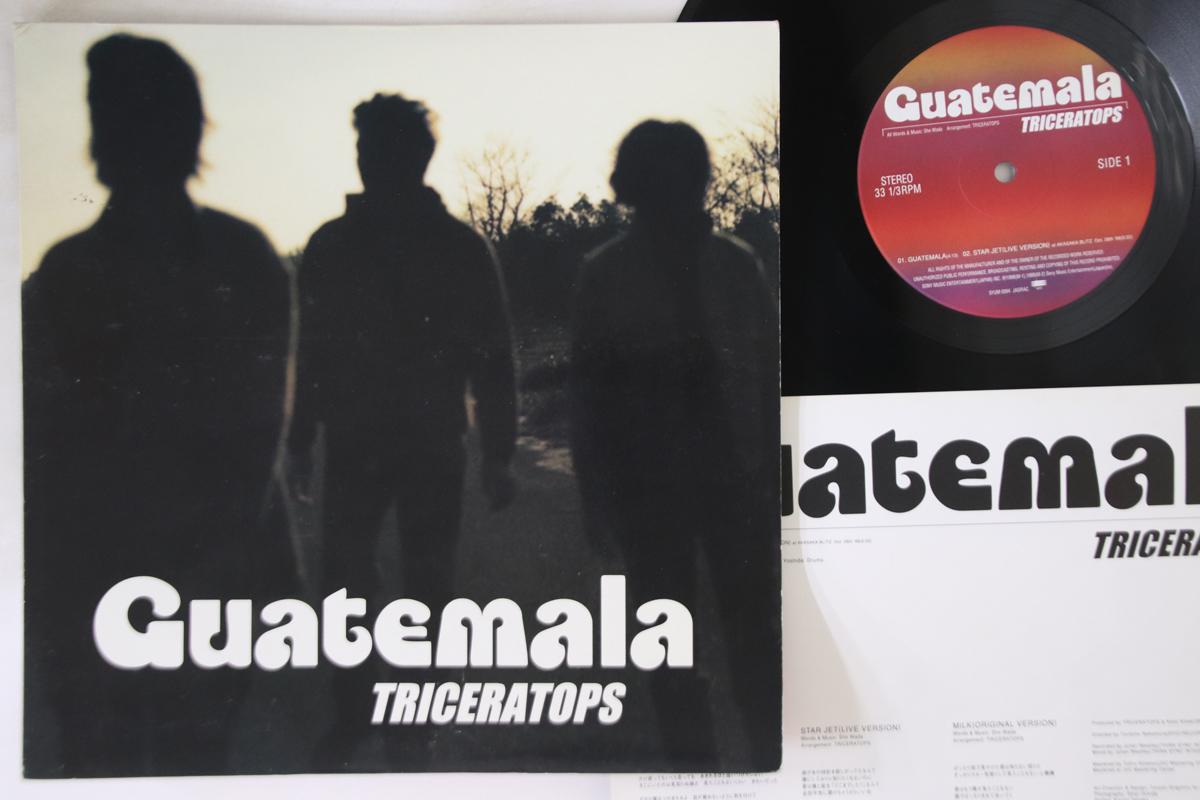 10inch Record TRICERATOPS - Guatemala SYUM0094 EPIC 1999 Japan Japanese Pop/Rock Used
10inch Record TRICERATOPS - Guatemala SYUM0094 EPIC 1999 Japan Japanese Pop/Rock Used
